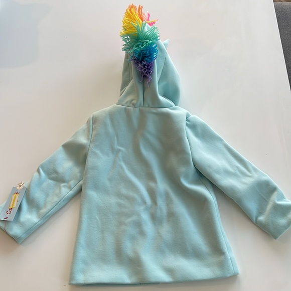 NWT Cat & Jack light blue unicorn jacket - Picture 4 of 4